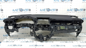 Toyota Venza 21-24 dashboard with AIRBAG for projection, leather, black, scratches, scuffs