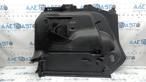 Left arch trim for Jeep Renegade 20-23, black, type 3, with hooks and lamp, scratches