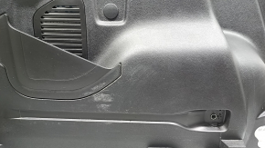 Left arch trim for Jeep Renegade 20-23, black, type 3, with hooks and lamp, scratches