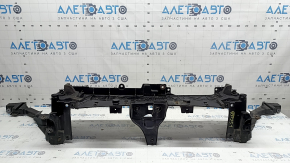 Upper TV support for Lincoln MKZ 2017-2020 2.0 hybrid, plastic, with hood latch bar, cracked, broken mount