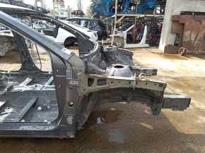 Front right quarter panel for Toyota Camry v50 12-14 USA, black, on the body