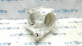 The bare heater housing of a Toyota Venza 21 without a fan.