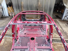 Metal roof for Toyota Venza 21-24 with panoramic windows, on the body