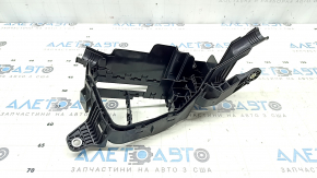 The left underhood fuse box housing for a Toyota Venza 21-24 has a broken mount.