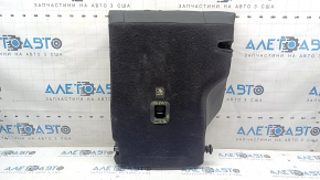 Rear seat back, 2nd row, right, Jeep Renegade 20-23, black leather, Trailhawk, red stitching
