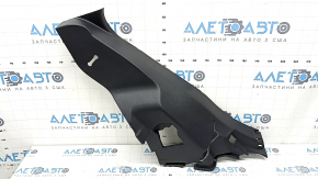 Lower left rear pillar trim for Toyota Venza 21-24 black