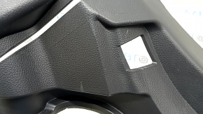 Lower left rear pillar trim for Toyota Venza 21-24 black