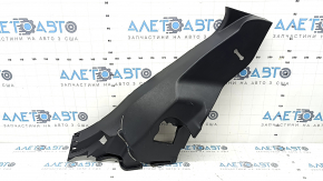 Lower right rear pillar trim for Toyota Venza 21-24, black