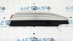 Left trunk lid for Toyota Venza 2018-2020 Limited, XLE, black, chrome, film-wrapped, scratches on plastic