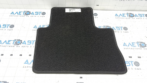 Fabric floor mat, rear left, Toyota Venza 21-24, black