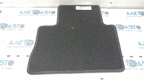 Fabric floor mat, rear right, Toyota Venza 21-24, black