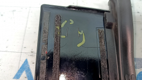 Toyota Venza 21-24 black gloss front side door trim, left rear, scratches, broken fasteners, glued