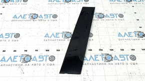 Toyota Venza 21-24 front left side door trim, gloss black, scratches, broken fasteners