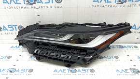 Left front headlight for Toyota Venza 2021-2024 XLE Limited, lens, with mount. Broken mounts.