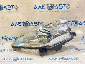 Headlight front left bare Nissan Leaf 13-17 halogen, blue cap