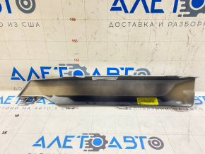 BMW X3 G01 18-21 front bumper lower grille trim, left, gray, broken mount 