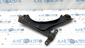 The lower front left control arm of a Hyundai Tucson 22-25 has a cracked silent block.