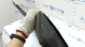 Lower rear right door trim for Hyundai Tucson 22-26: structure, cracks, dents, broken fasteners, scratches