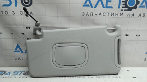 Left visor for Jeep Renegade 15-23, gray, without hook