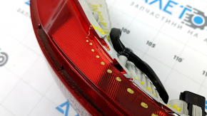 Left rear bumper light Hyundai Tucson 22-26, broken housing and glass, broken mount