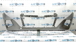 Front bumper bare Hyundai Tucson 2022-2024 without parking sensors, silver