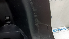 Right arch trim for Hyundai Tucson 2020-2026, black, 1.6T HEV, PHEV, with hooks, scratches, broken fastener