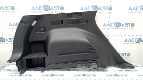 Left arch trim for Hyundai Tucson 2020-2026, black, 1.6T HEV, PHEV, with hooks, lamp, and cigarette lighter, scratches