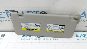 Left visor Hyundai Tucson 22-25 gray