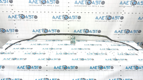 Rear bumper center molding Hyundai Tucson 22-26, gray structure, scratches, broken mount
