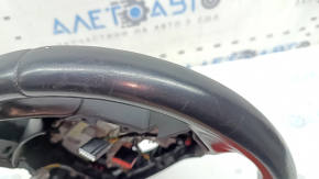 Lincoln MKZ 13-20 steering wheel, black leather, heated, scratches, tear