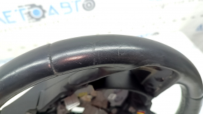 Lincoln MKZ 13-20 steering wheel, black leather, heated, scratches, tear