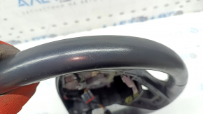 Lincoln MKZ 13-20 steering wheel, black leather, heated, scratches, tear