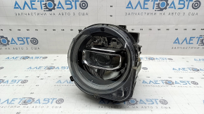 Jeep Renegade 19-23 LED front left headlight assembly, cracked housing
