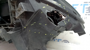 Left front headlight assembly for Lincoln MKZ 17-20 level 7, LED, no units, cracked housing, no fragments