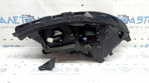 Left front headlight assembly for Lincoln MKZ 17-20 level 7, LED, no units, cracked housing, no fragments