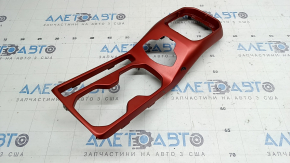 Jeep Renegade 18-23 red center console trim, large, scratches