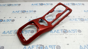 Jeep Renegade 18-23 red center console trim, large, scratches