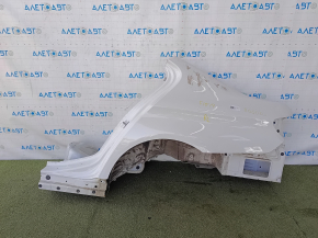 Quarter wing rear left BMW 5 F10 11-16 on the body, white