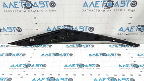 Left rear fender trim for Hyundai Tucson 22-26, matte chrome, broken fasteners, corrosion
