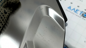 Left rear fender trim for Hyundai Tucson 22-26, matte chrome, broken fasteners, corrosion