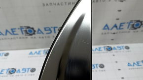 Right rear fender trim for Hyundai Tucson 22-26, matte chrome, scratches, broken fasteners