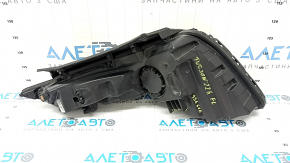 Left Hyundai Tucson 22-26 LED Daytime Running Light (DRL) assembly, gray, broken mounts