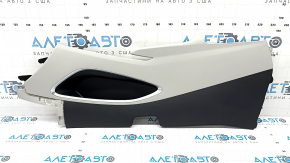 Left rear center console side trim for Hyundai Tucson 22-26, black, type 1