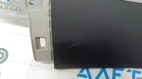 Left rear center console side trim for Hyundai Tucson 22-26, black, type 1