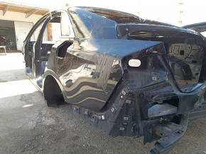 Rear left quarter wing, Lincoln MKZ 13-20, black, dents, bumps