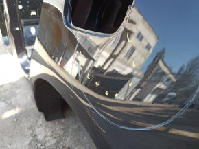 Rear left quarter wing, Lincoln MKZ 13-20, black, dents, bumps