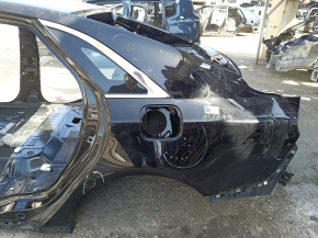 Rear left quarter wing, Lincoln MKZ 13-20, black, dents, bumps