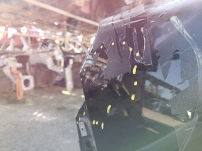 Lincoln MKZ 13-20 rear right quarter panel, black, dents, bumps