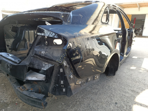 Lincoln MKZ 13-20 rear right quarter panel, black, dents, bumps