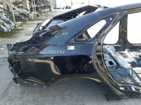 Lincoln MKZ 13-20 rear right quarter panel, black, dents, bumps